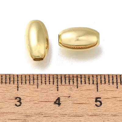 Rack Plating Brass Beads KK-K373-07A-G-1