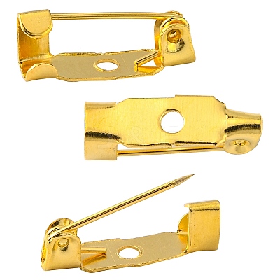 Iron Brooch Findings LS-X-IFIN-S276-G-1