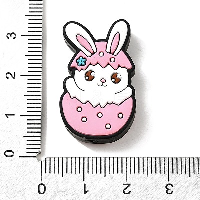 Easter Themed Silicone Focal Beads SIL-L006-A03-1