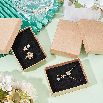 12Pcs Cardboard Jewelry Packaging Boxes CON-NB0002-26A-1
