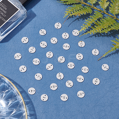 Numbers 304 Stainless Steel Links STAS-UN0020-28B-P-1