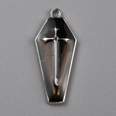 Halloween Theme Alloy Enamel Pendants FIND-WH0416-52B-P-1