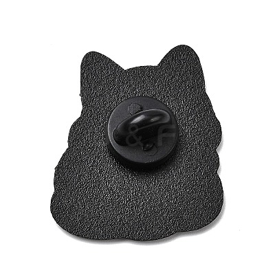 Shiba Inu with Blanket Enamel Pins JEWB-I055-04EB-02-1