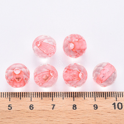 Transparent Acrylic Beads TACR-S154-10A-52-1