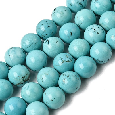 Natural Magnesite Beads Strands G-E384-01-12mm-01-1