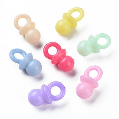 Opaque Acrylic Pendants MACR-N013-064B-1