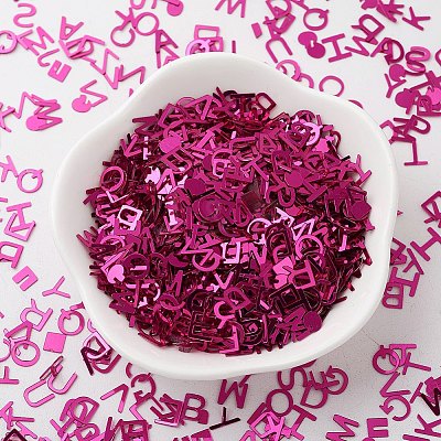 Ornament Accessories Plastic Paillette/Sequins Beads LS-X-PVC-E001-12-YD03-1