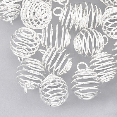 Iron Wire Pendants IFIN-Q125-02B-S-1