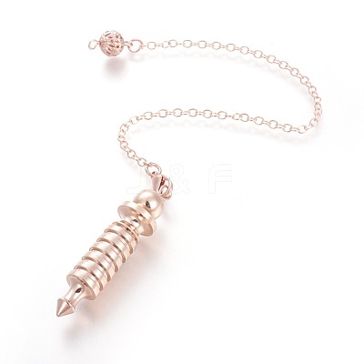 Brass Coil Dowsing Pendulums KK-G771-01RG-1