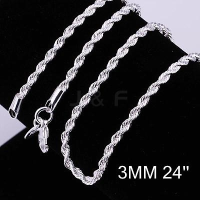 Brass Rope Chain Necklaces NJEW-BB10880-24-1