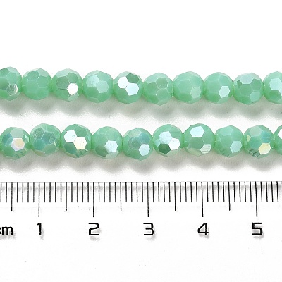 Opaque Glass Beads Stands EGLA-A035-P6mm-B14-1