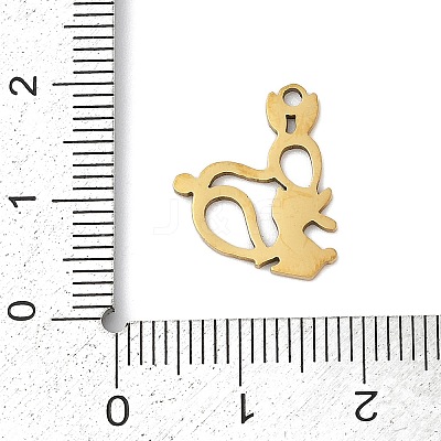 201 Stainless Steel Pendants STAS-F316-29G-01-1