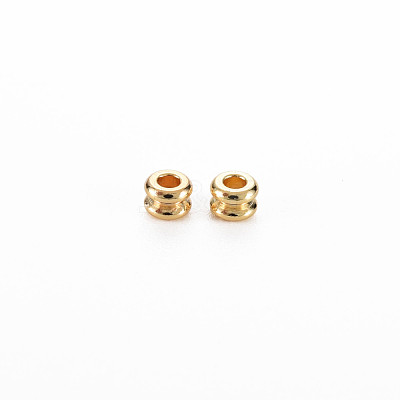 Rack Plating Brass Beads KK-S360-163-1