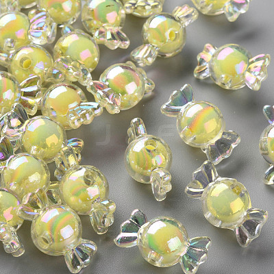 Transparent Acrylic Beads TACR-S152-13B-A10-1