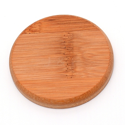 Bamboo Round Plant Saucer AJEW-WH0188-45B-1