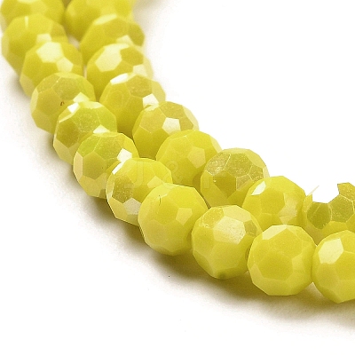 Opaque Glass Beads Stands EGLA-A035-P4mm-B04-1