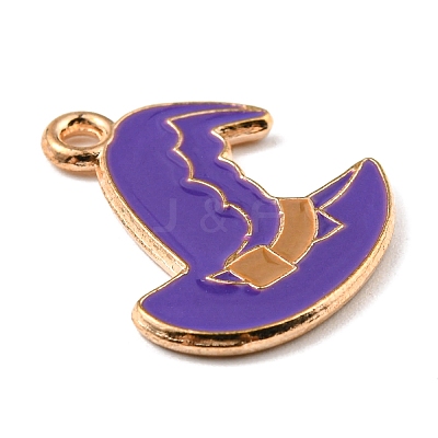 Alloy Enamel Pendants ENAM-G218-C06-1