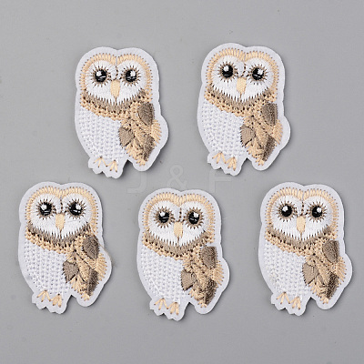 Computerized Embroidery Cloth Iron on/Sew on Patches DIY-S040-033-1