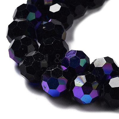 Opaque Glass Beads Strands EGLA-A035-P10mm-L18-1