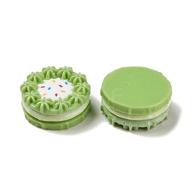 Opaque Resin Imitation Food Decoden Cabochons LS-CRES-L037-15C-1