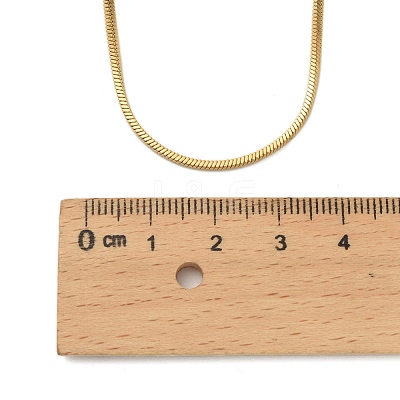 1.6MM 304 Stainless Steel Snake Chain Long Necklaces NJEW-A049-02G-1