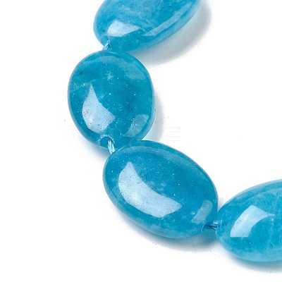 Natural Dyed Malaysia Jade Beads Strands G-B137-A01-01E-1