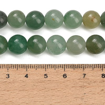 Natural Green Aventurine Beads Strands G-S150-10mm-4-1