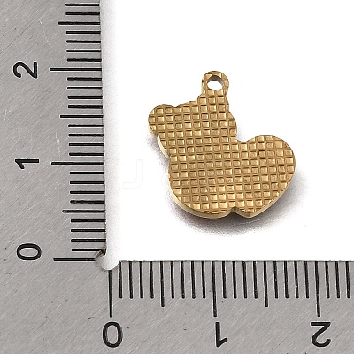 304 Stainless Steel Enamel Pendants SA-CBAA2E4-14G-1