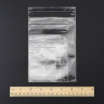 60Pcs 5 Styles Polypropylene Zip Top Bags OPP-FS0001-21-1