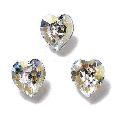 K9 Glass Rhinestone Cabochons GLAA-H034-02C-001LA-1