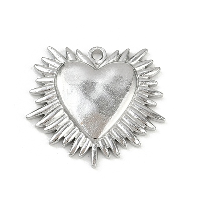 304 Stainless Steel Pendants STAS-P390-02A-P-1