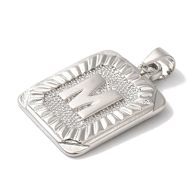 Rack Plating Brass Pendants KK-B092-42P-M-1