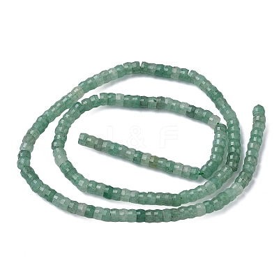 Natural Green Aventurine Heishi Beads Strands G-A299-A01-01-1