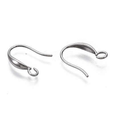 Tarnish Resistant 304 Stainless Steel Earring Hooks STAS-S079-163-1