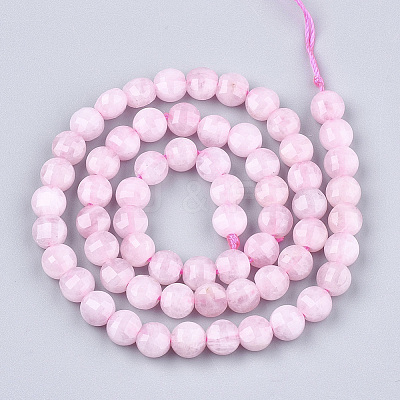Natural Madagascar Rose Quartz Beads Strands X-G-T108-50-1