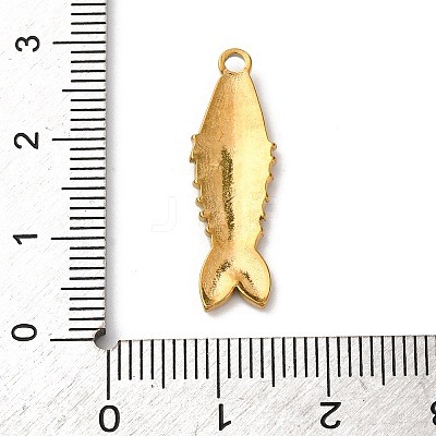 304 Stainless Steel Pendants STAS-I348-01G-01-1