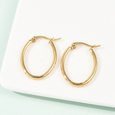 201 Stainless Steel Hoop Earrings EJEW-I245-03F-1