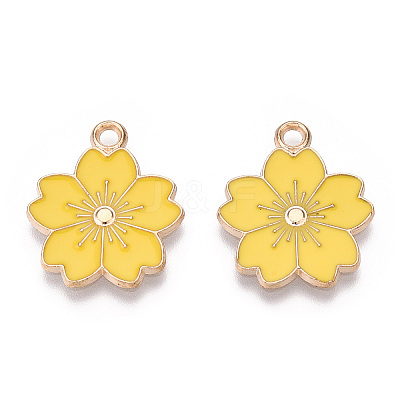 Alloy Enamel Pendants ENAM-S121-115L-1