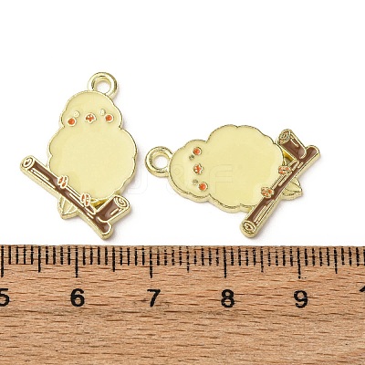 Alloy Enamel Pendants LS-ENAM-C030-01D-G-1