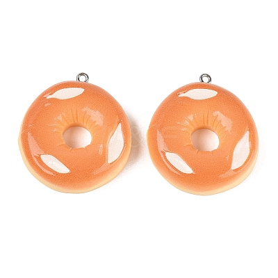 Opaque Resin Imitation Food Pendants RESI-Q232-08D-1