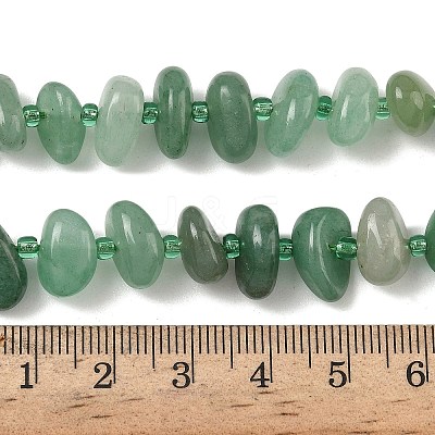 Natural Pink Aventurine Beads Strands G-RM250109-A11-1