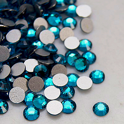 Glass Flat Back Rhinestone RGLA-C002-SS16-229-1