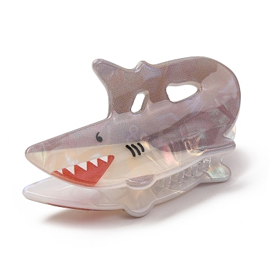 Acrylic Claw Hair Clips AC-CBA12E1-01B-1