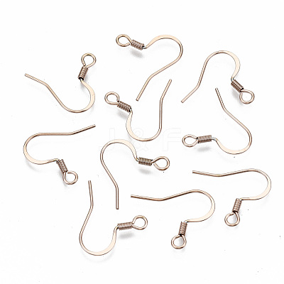 304 Stainless Steel French Earring Hooks STAS-S111-006RG-NR-1