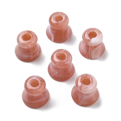 Two Tone Acrylic Beads OACR-S042-04I-1