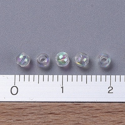 Eco-Friendly Transparent Acrylic Beads X-PL730-2-1