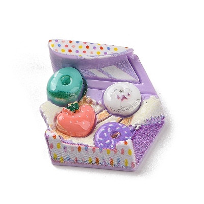 Donut Opaque Resin Decoden Cabochons RESI-R447-01C-1