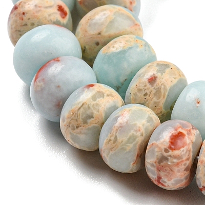 Synthetic Imperial Jasper Dyed Beads Strands G-D077-E01-02I-1