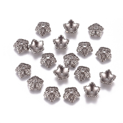 Tibetan Style Bead Caps LS-TIBEB-A24621-B-LF-1