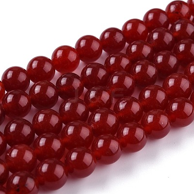 Natural White Jade Beads G-J390-C03-11-1